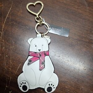 Victoria's Secret Gold and Black Keychain